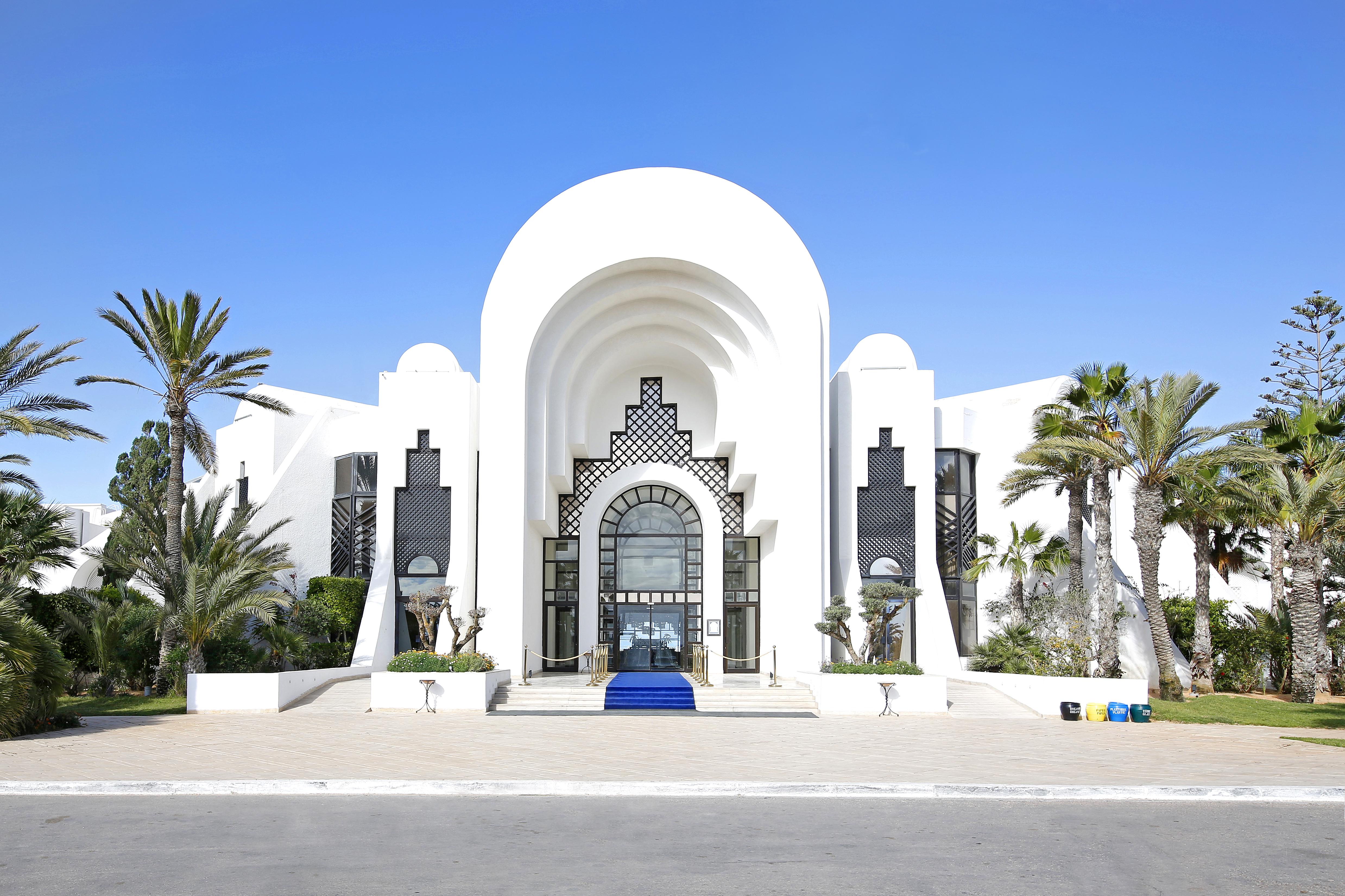 Radisson Blu Palace Resort & Thalasso, Djerba Mezraia Екстериор снимка The main entrance of the hotel